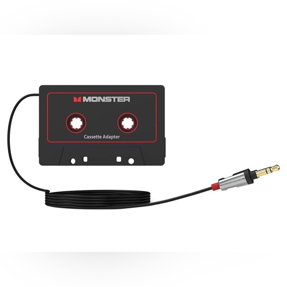Monster Aux Cord Cassette Adapter, NEW - Picture 2 of 3